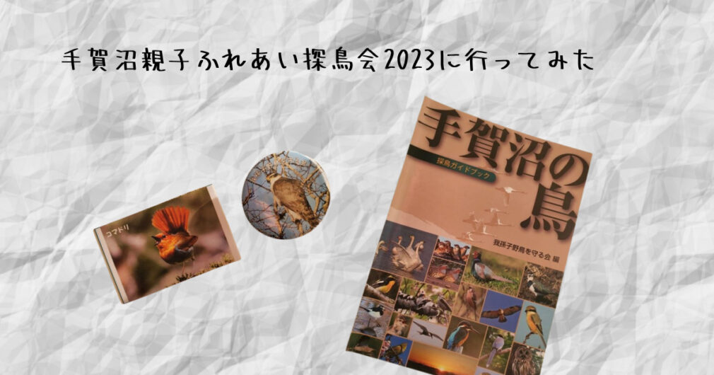 手賀沼親子ふれあい探鳥会2023